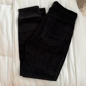 J. Crew suede pants